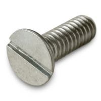 Schroef bodemplaat in slot