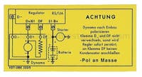 Laadrelais met sticker 6V — bild 2 av 2