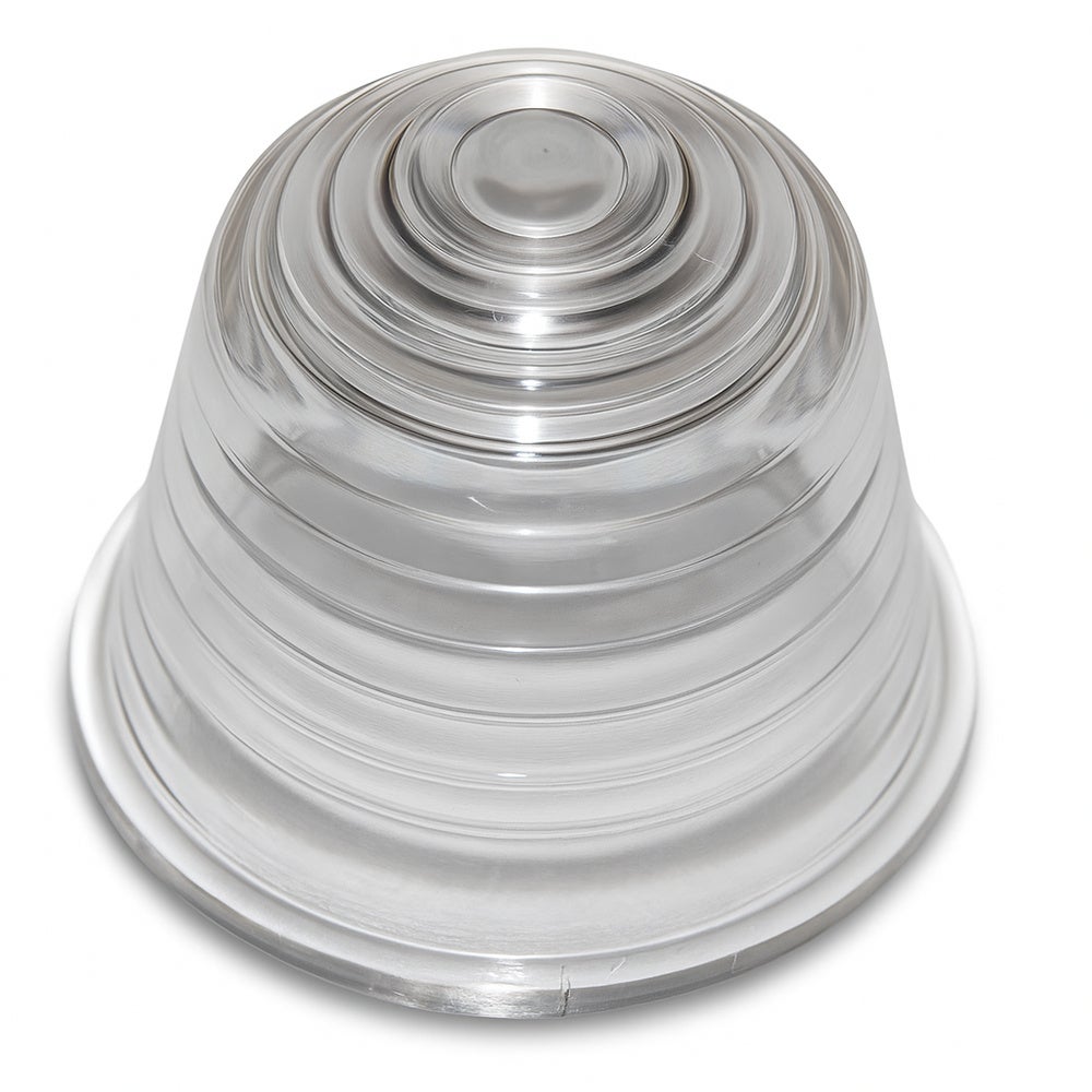 Knipperlichtglas wit