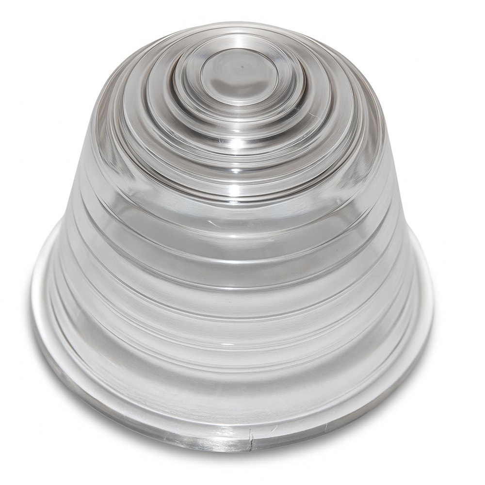 Knipperlichtglas wit