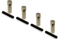 Schroef UNC 1/4-20 kleppendeksel chroom — bild 2 av 2