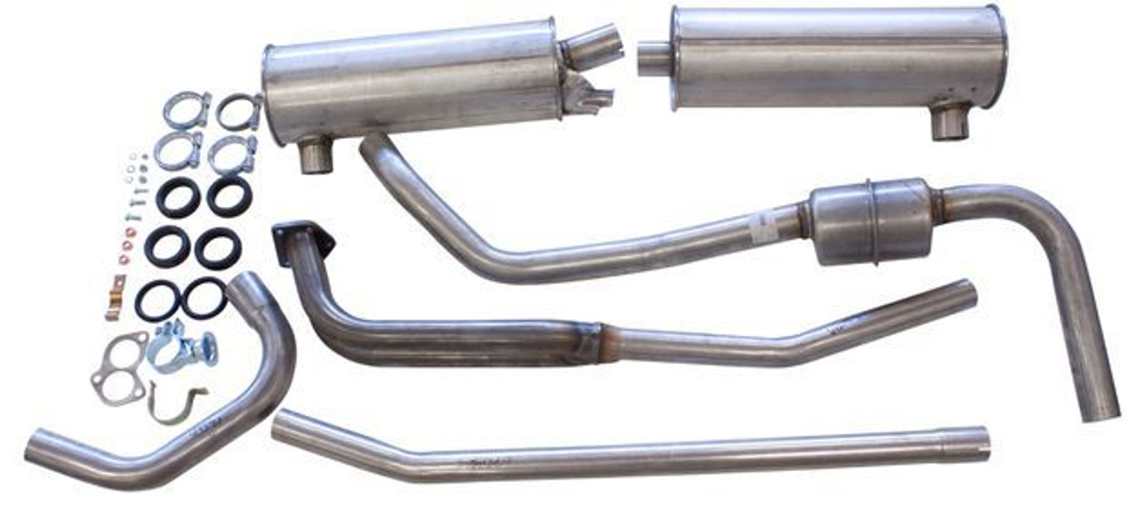 Uitlaatsysteem voor Volvo 140, 1970-73, B20E