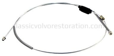 Achterste handremkabel voor Volvo PV544, Duett 1961-66 (2 per auto)