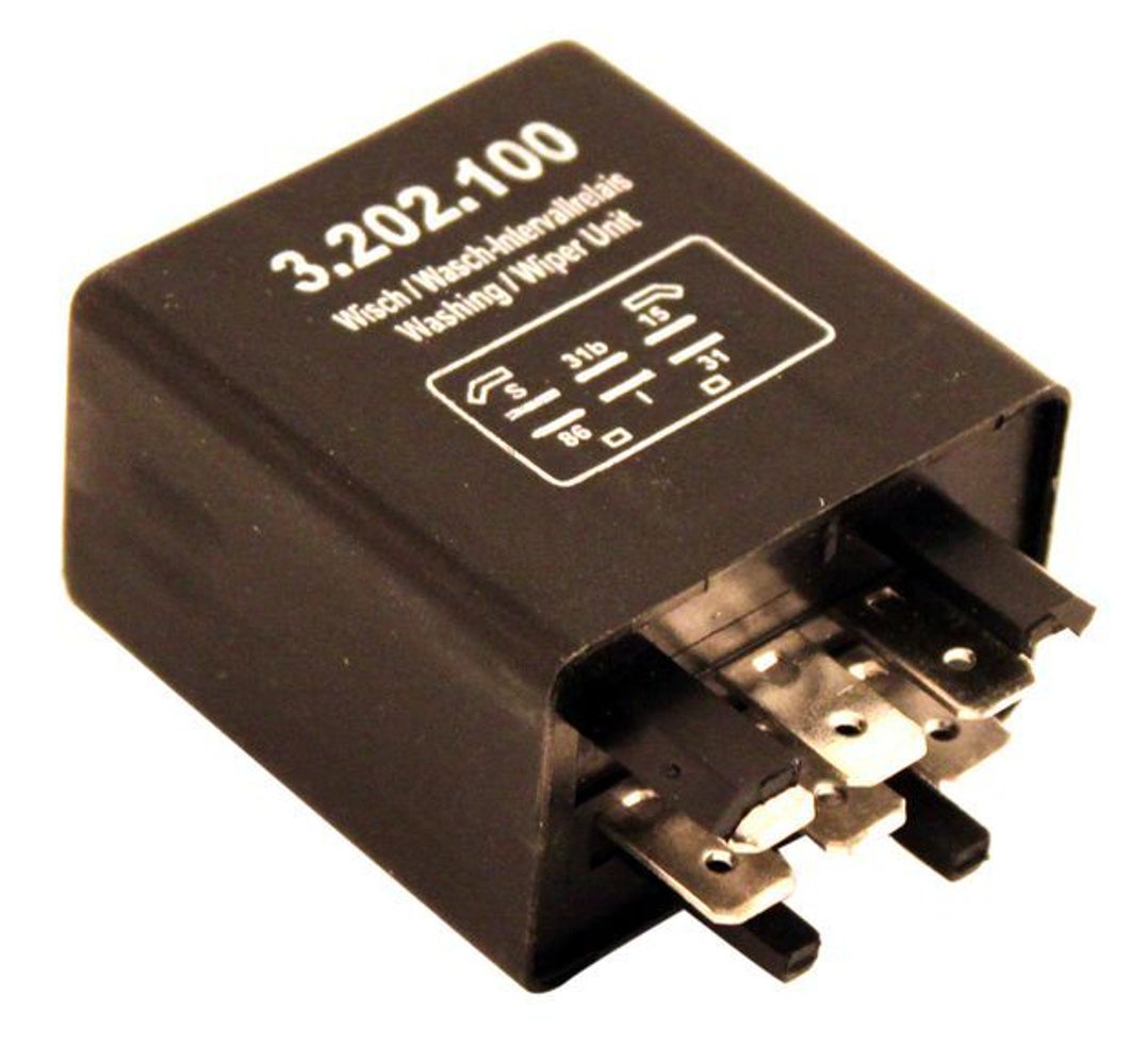 Relais ruitenwissermotor voor