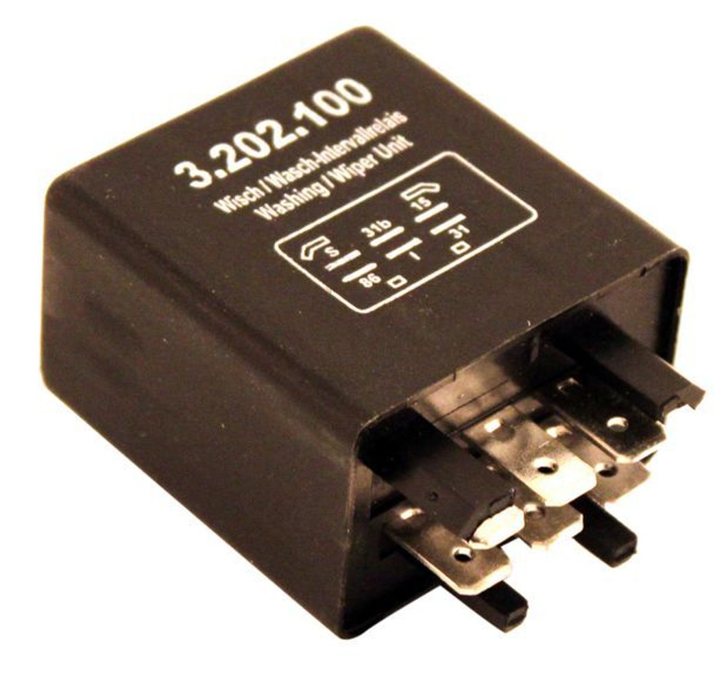 Relais ruitenwissermotor voor