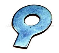 Borgring met buigbare lip