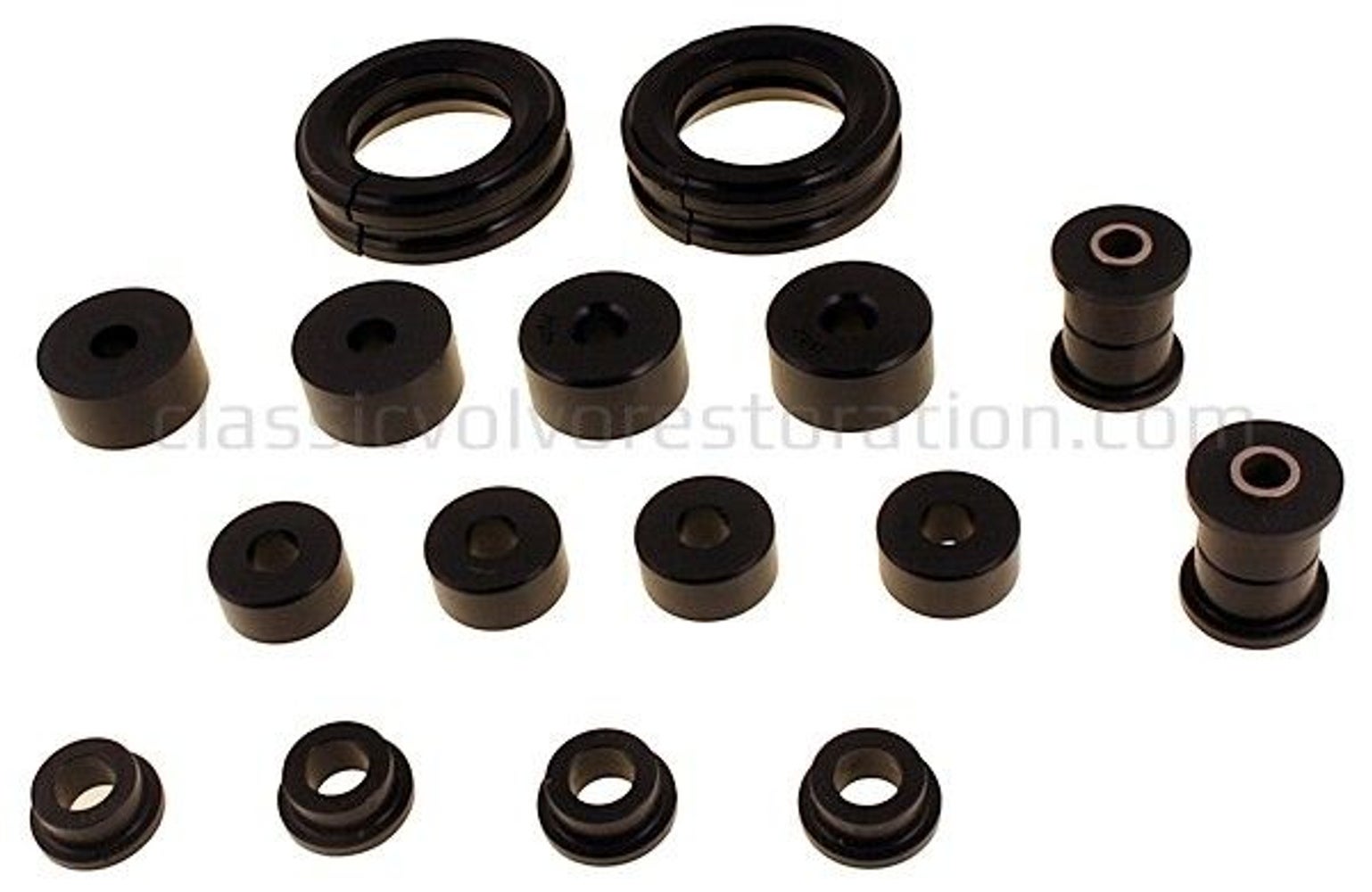 Achterste bussenset voor Volvo Amazon, -1966, 1800, -1965, Spicer, polyurethaan, 40 mm