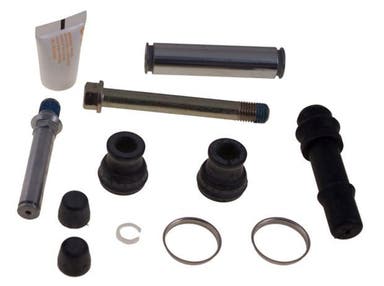 Set geleidehulzen voor de voorremklauw van Volvo 740, 760, 780, 940, 960, 1982-93, DBA