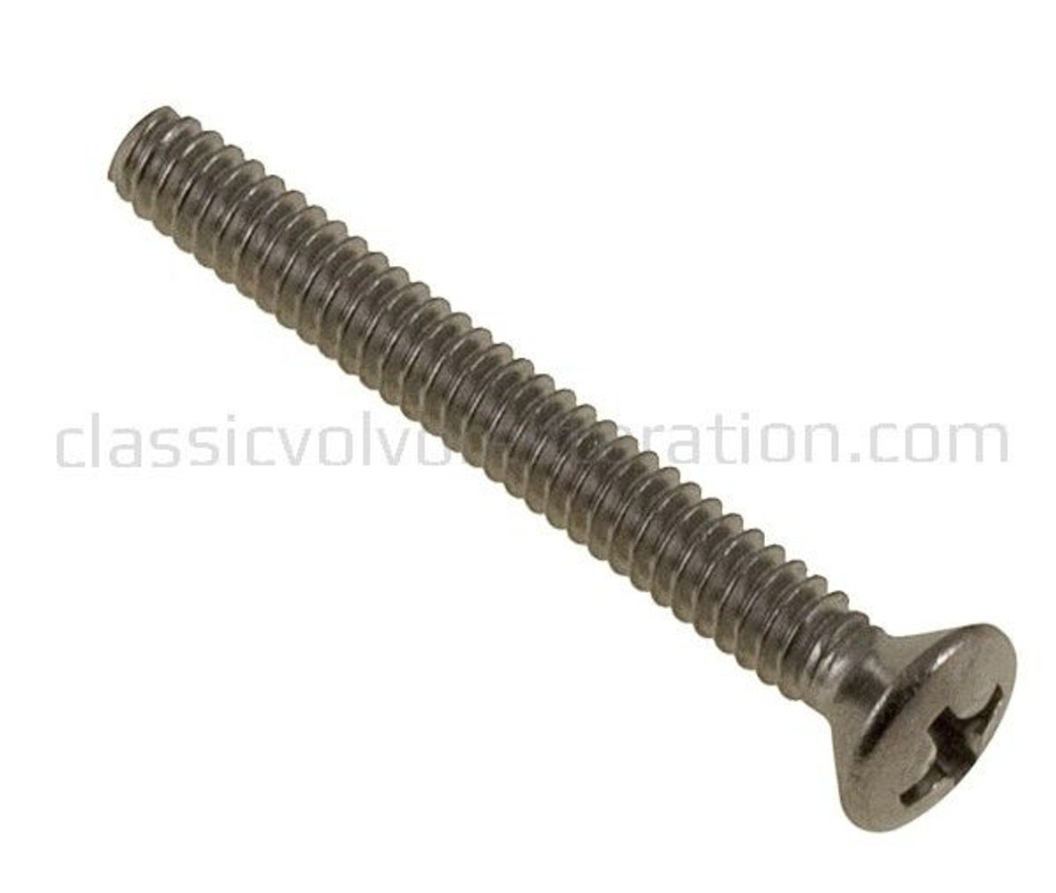 Schroef UNC 6-32x1 1/4" (32 mm) voor glazen bagagehandgreep van Volvo Amazon, Amazon Kombi — bild 1 av 2