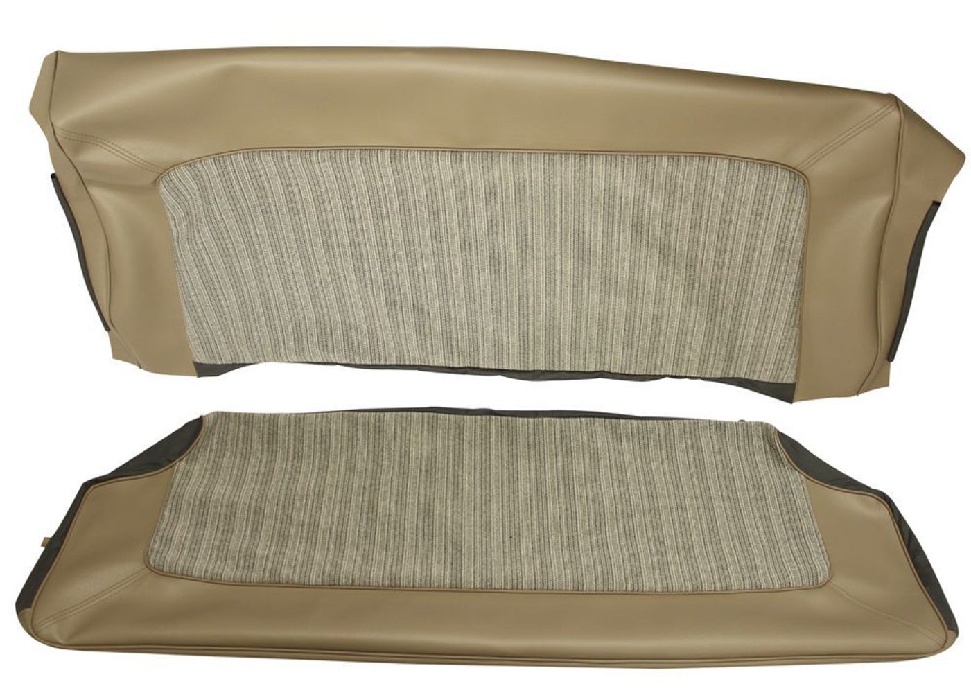 Bekleding achterbank voor Volvo Amazon 2d 1962-63 nougat ch 25200-
