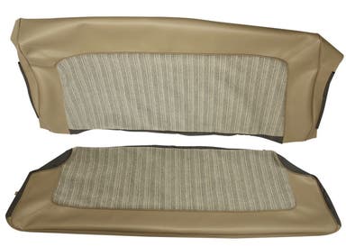 Bekleding achterbank voor Volvo Amazon 2d 1962-63 nougat ch 25200-