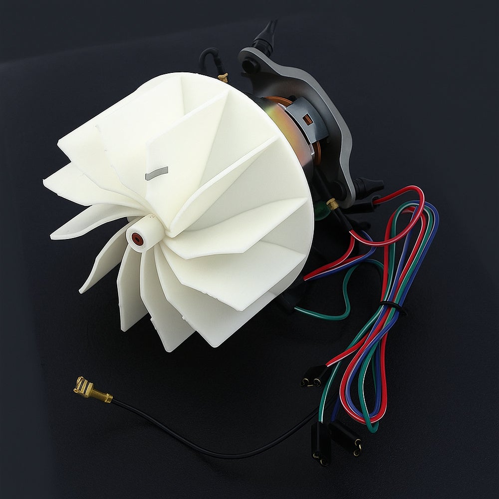 Ventilatormotor voor Volvo 140, 164 (vanaf 1973), 240, 260, 265 zonder airconditioning. — bild 3 av 3