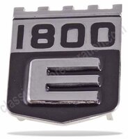 Embleem achter "Volvo 1800E"
