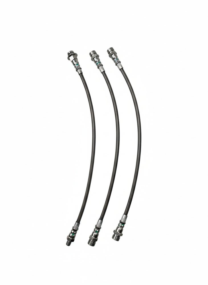 Remslangenset voor Volvo Amazon B16, B18-, metalen gevlochten — bild 2 av 2