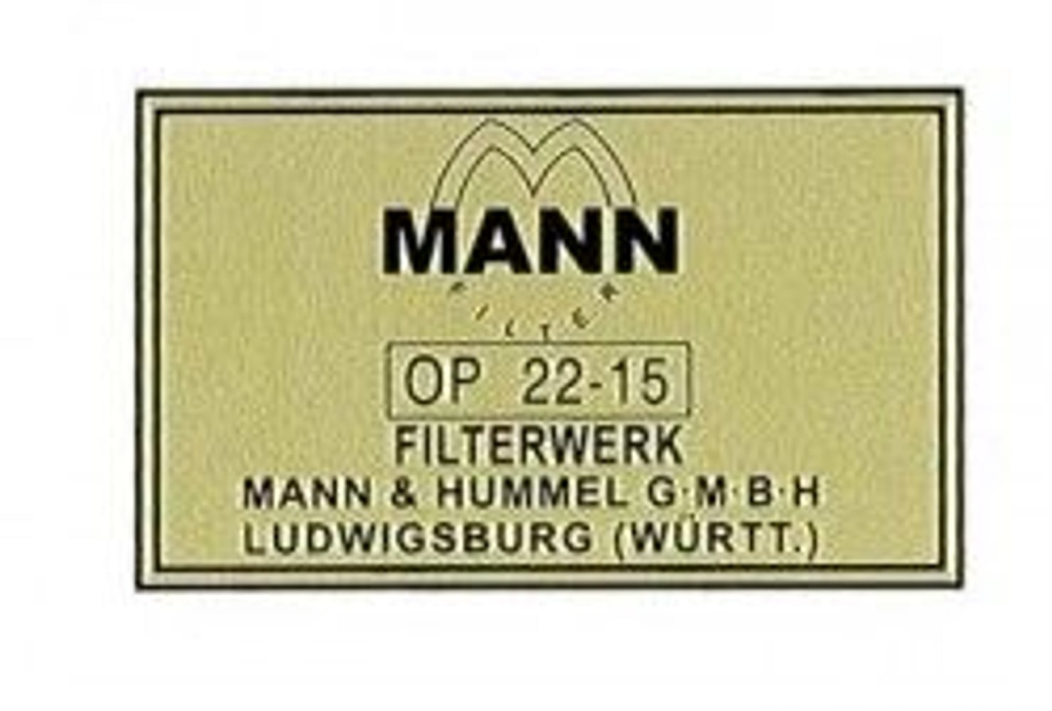 Sticker voor oliefilter voor Volvo B4B — bild 1 av 2