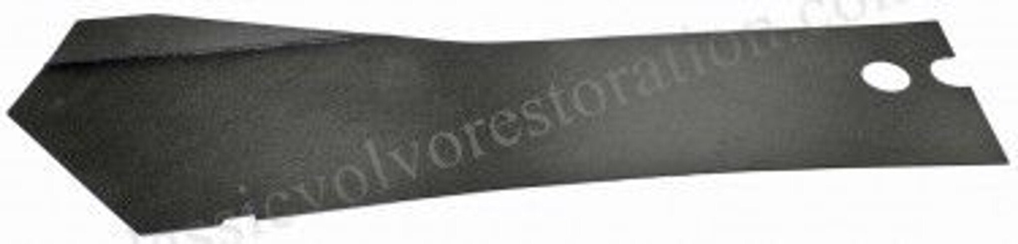 Bagagepaneel zwart rechts