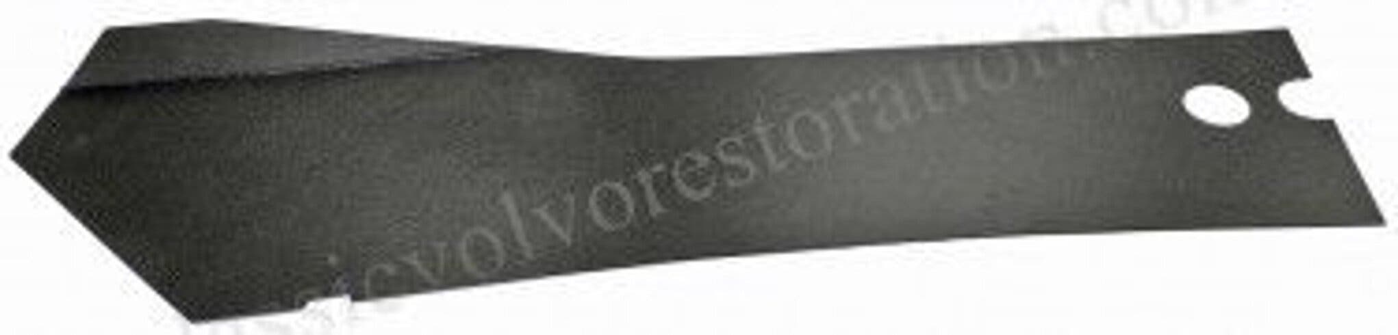 Bagagepaneel zwart rechts