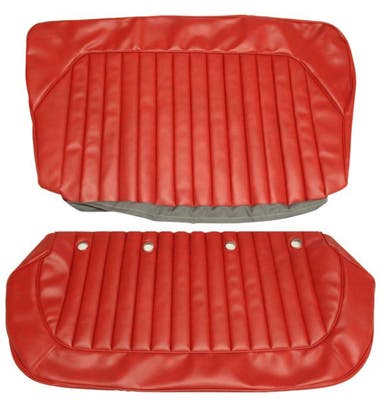 Bekleding achterbank voor Volvo Amazon Kombi 1963-64 rood ch -14335