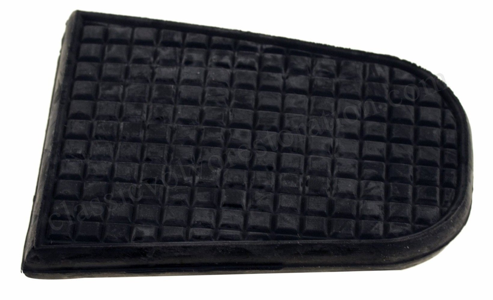 Rubberplaat bumperhoorn achter