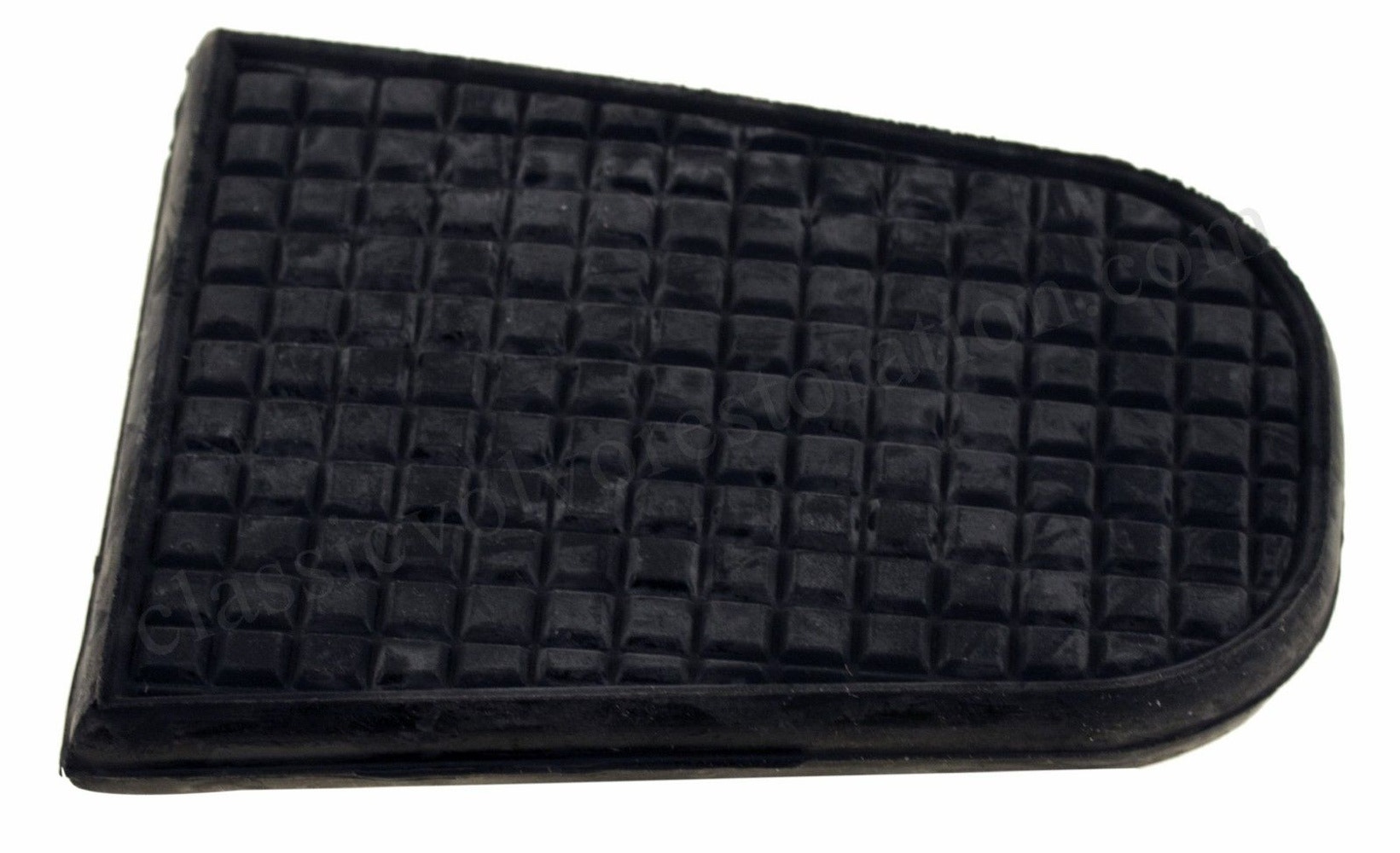 Rubberplaat bumperhoorn achter