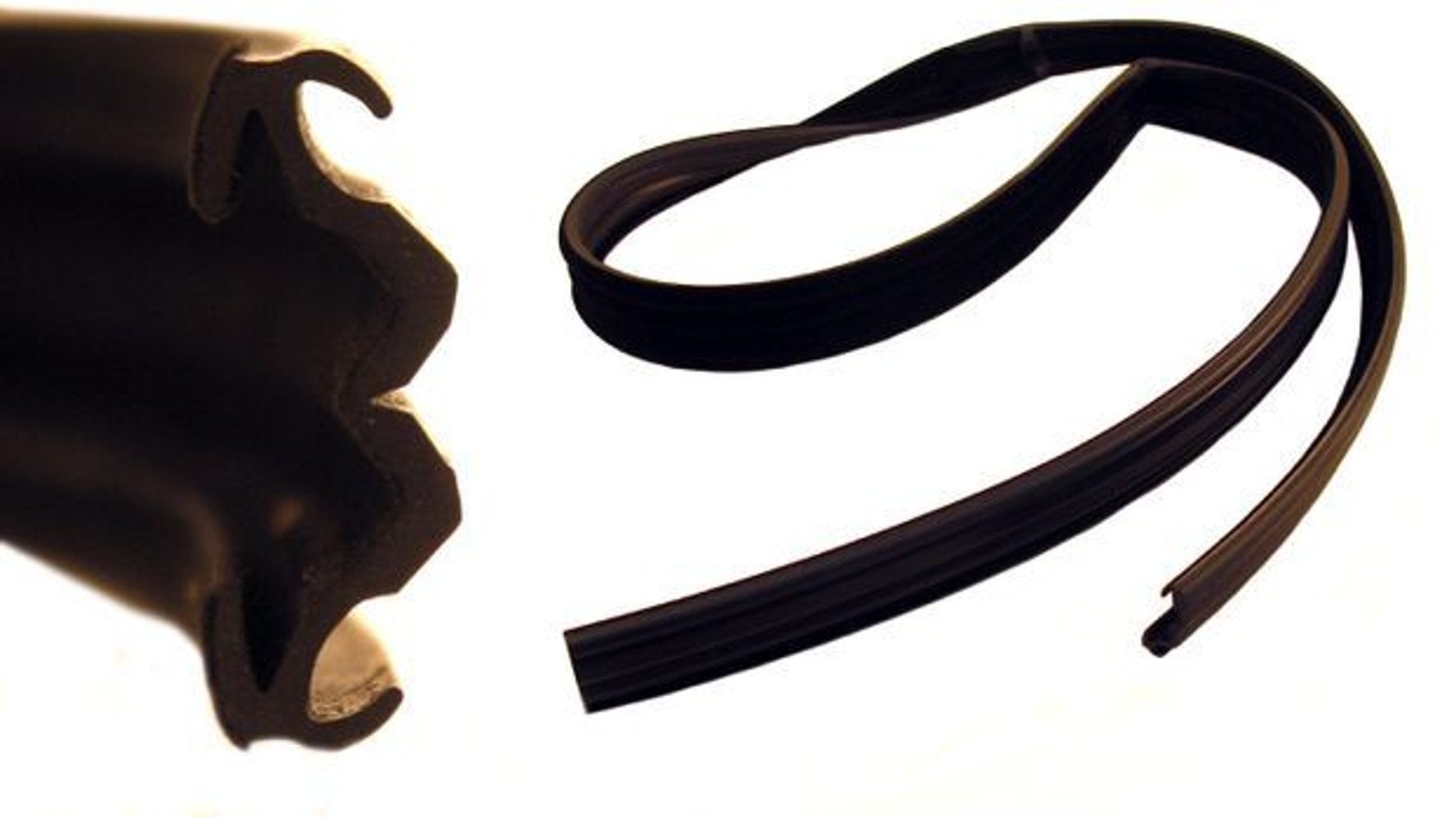 Rubberen lijst glas voordeur