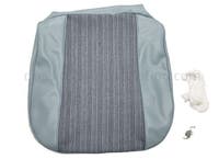 Bekleding voor de voorstoel van een Volvo Amazon 4d uit 1961, blauw. — bild 2 av 2