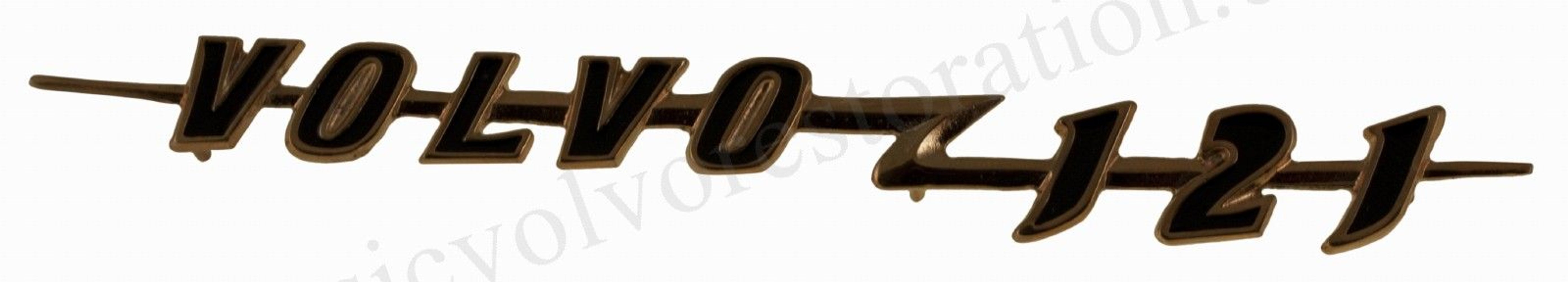 Embleem "Volvo 121" voor Volvo Amazon