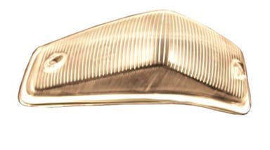 Knipperlichtglas voor Volvo 140-72 wit met frame, links