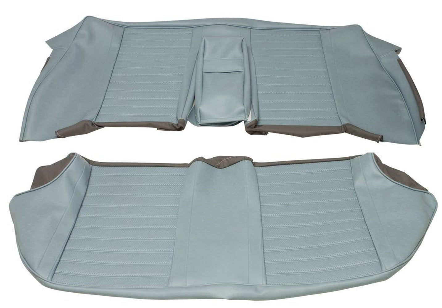 Bekleding achterbank voor Volvo Amazon 4d 1965 lichtblauw