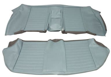 Bekleding achterbank voor Volvo Amazon 4d 1965 lichtblauw