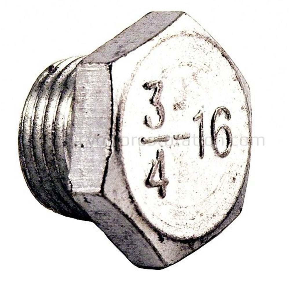 Olieaftapplug voor Volvo B16, B18, B20, B30