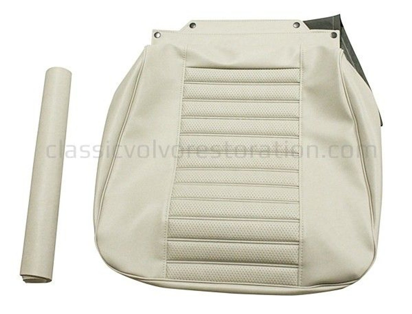 Bekleding voor de voorstoel van de Volvo Amazon 2d, Amazon Kombi 1969, beige. — bild 2 av 2