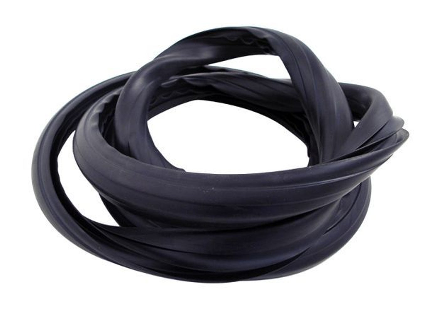 Rubberen afdichtingsstrip voor de achterruit van Volvo 240, 245, 245 1989- met chromen strip