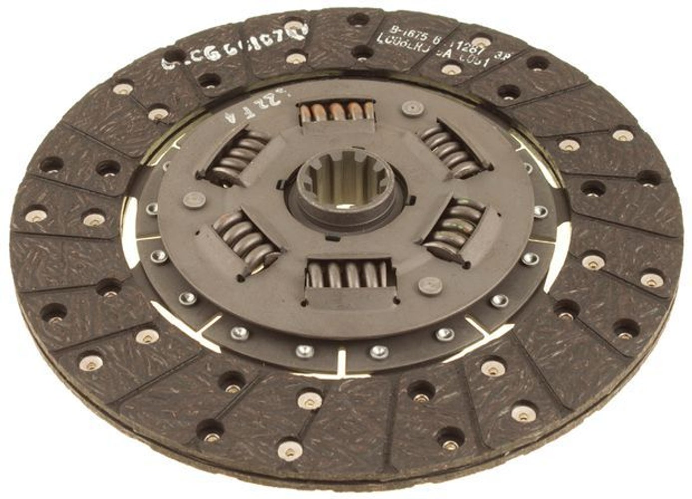 Meerplaatskoppeling B30A, B30E, B30F 230 mm binnendiameter voor Volvo 1800E