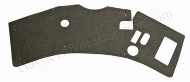 Tapijt Torpedo voor Volvo PV544, Duett 1962-64 grijs