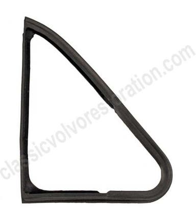 Ventilatievenster met rubberen strip voor Volvo Amazon, Amazon Kombi, rechts