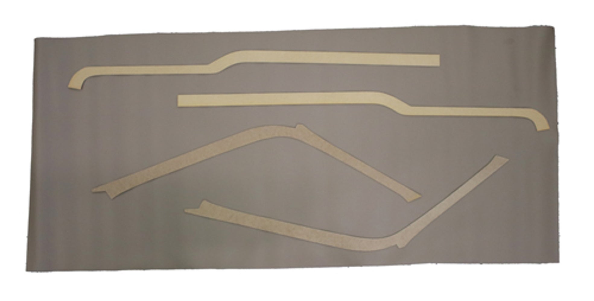 Paneelset B-stijl/boven de deur voor Volvo Duett 1962-63 nougat
