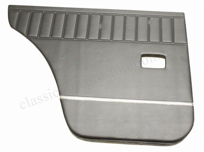 Deurpaneel Volvo Amazon 4D/Wagon 1965 zwart Achteraan