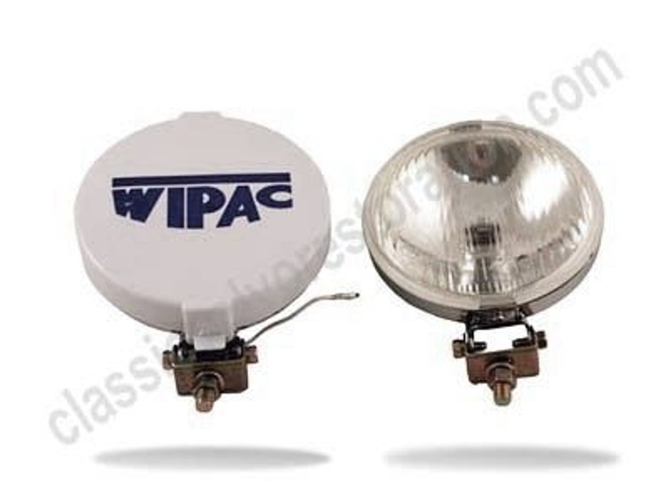 Mistlamp 5,5" verchroomd paar