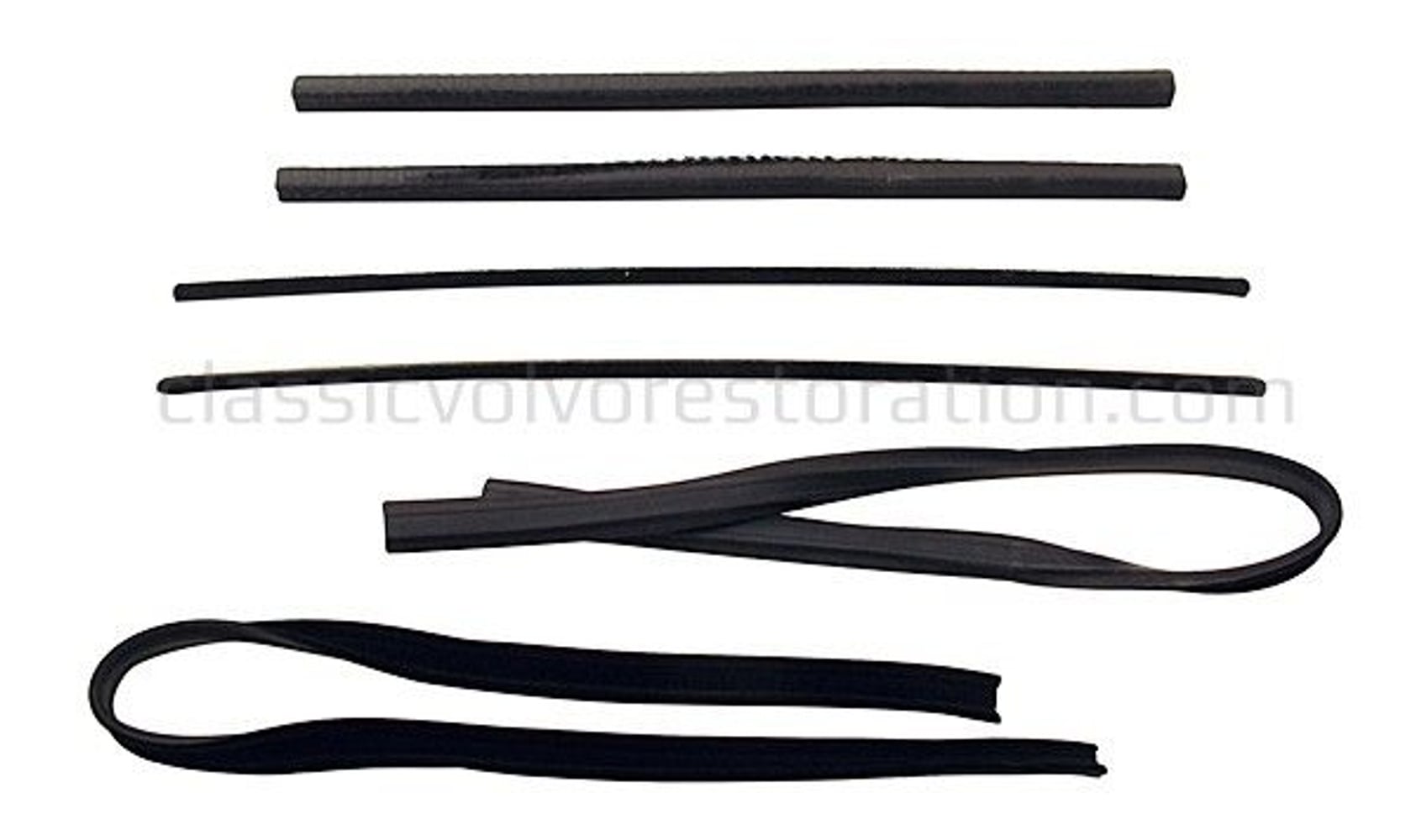 Geleidekanaal kit Volvo 1800 voor 2 deuren