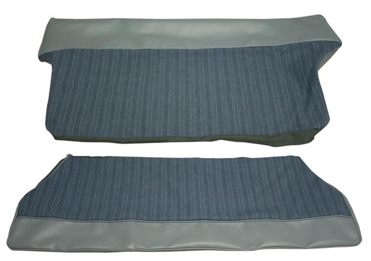 Bekleding achterbank voor Volvo PV544, Duett 1961-62 blauw