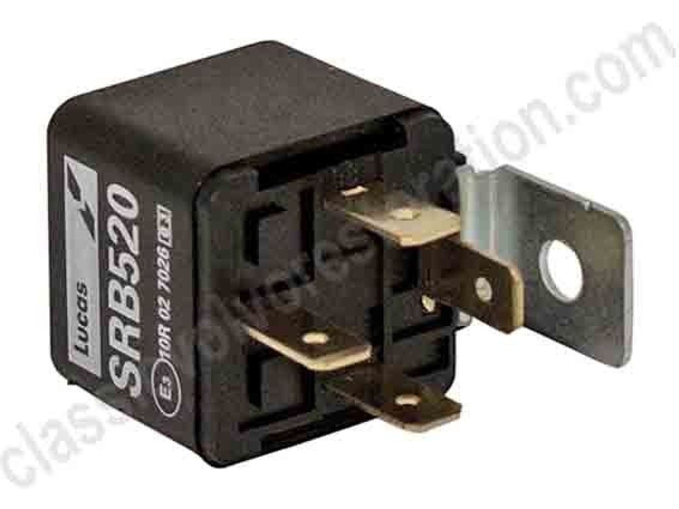 Relais, koplamp voor Volvo 1800, 1800S -69 — bild 2 av 2