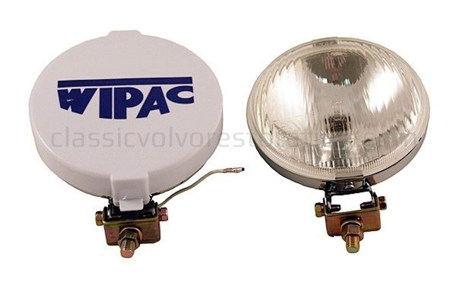 Mistlamp 5,5" verchroomd paar