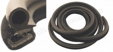 Rubberen deurstrip voor Volvo 1800 1961-68, vilt