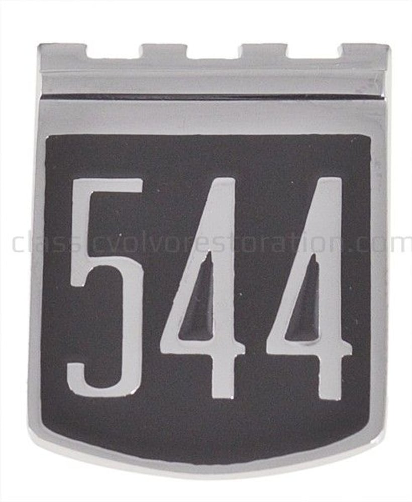 Embleem "Volvo PV 544" voor Volvo PV544 1965 — bild 2 av 2