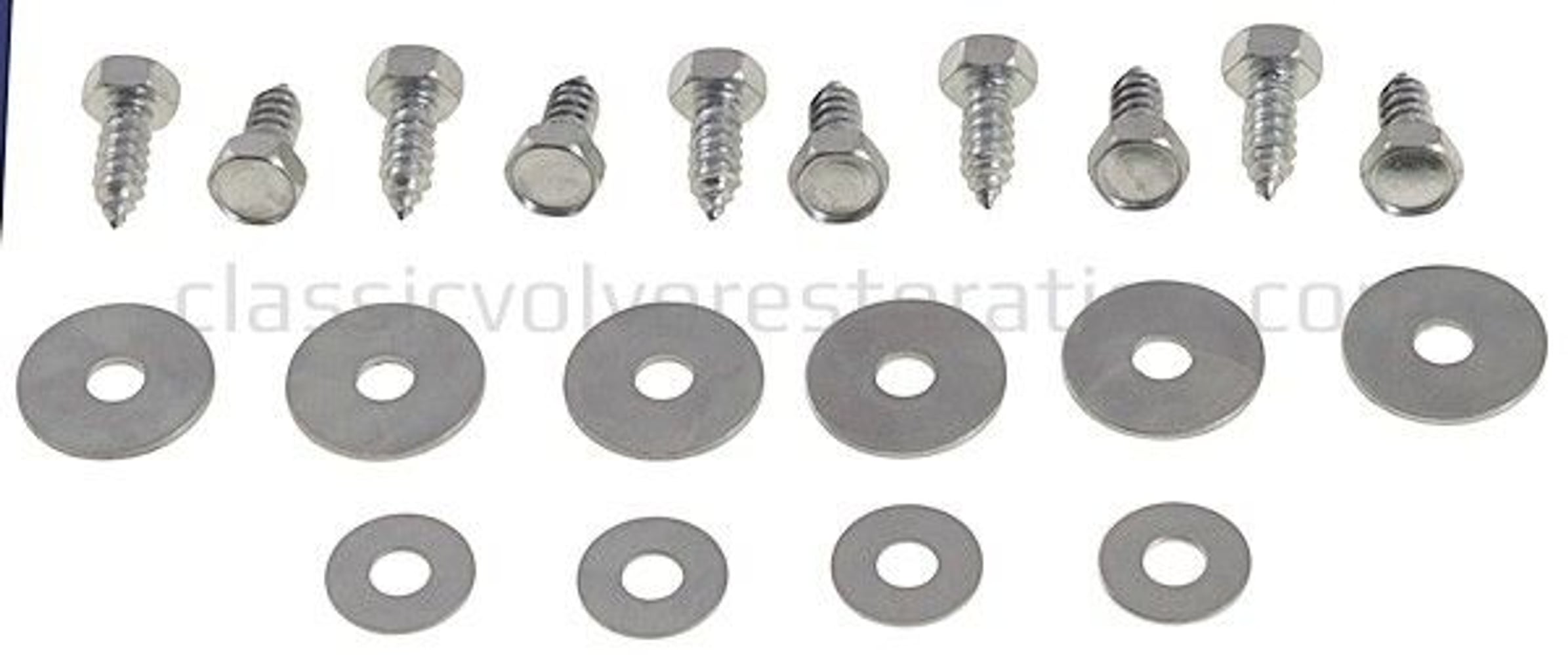 Montageset voor voorspatbord voor Volvo PV444, PV544 — bild 2 av 2