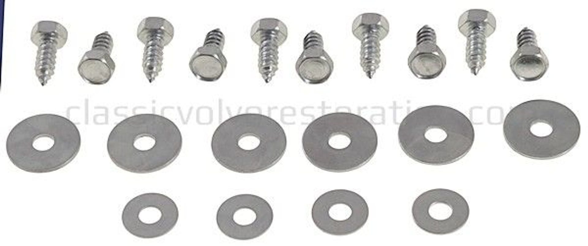 Montageset voor voorspatbord voor Volvo PV444, PV544 — bild 2 av 2