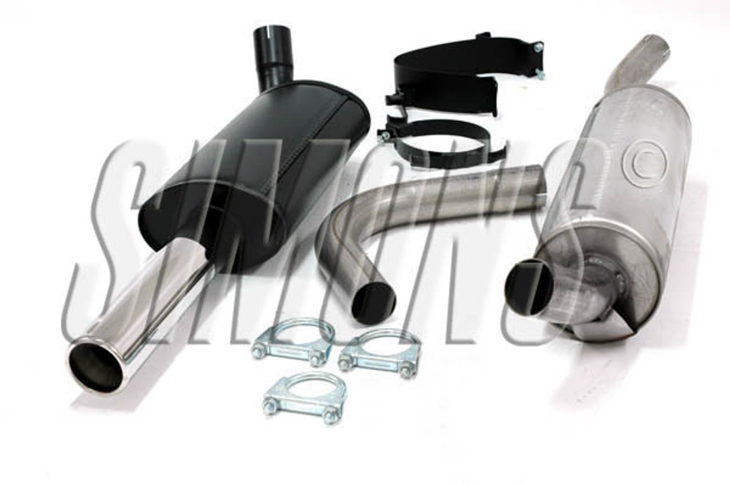 Uitlaatsysteem voor Volvo 760, 2,5" Turbo Multilink