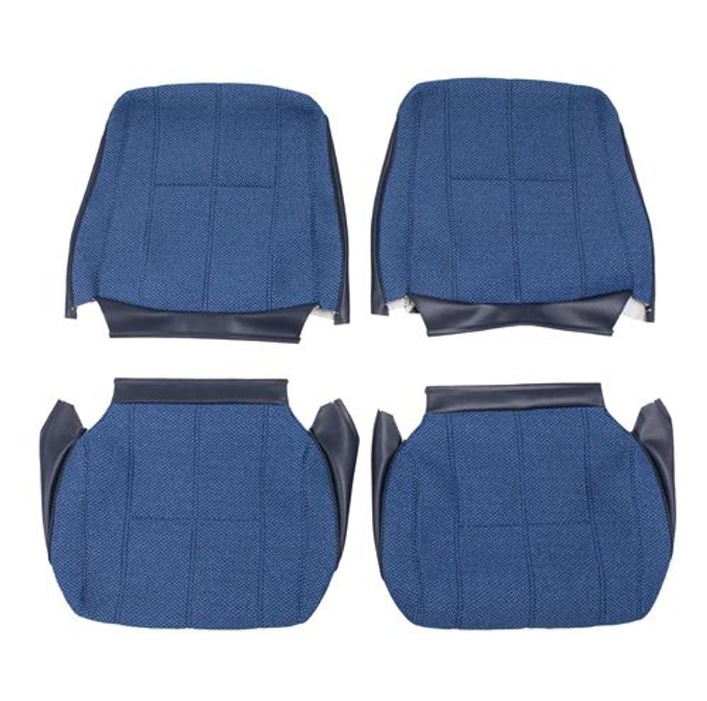 Bekledingsset voor de voorstoelen van een Volvo 240, 260 1978-1985, korte rugleuning