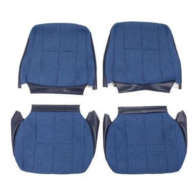 Bekledingsset voor de voorstoelen van een Volvo 240, 260 1978-1985, korte rugleuning